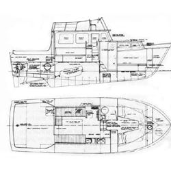 BB440 "Tilba. Steel or aluminium 10.6 metre cruiser"